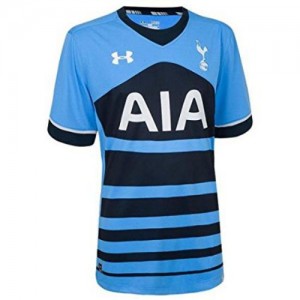 Футбольная футболка для детей Tottenham Hotspur Гостевая 2015 2016 короткий рукав 2XS (рост 100 см)