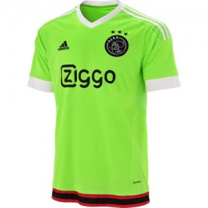 Именная футбольная футболка Ajax Lasse Schone Гостевая 2015 2016 короткий рукав S(44)