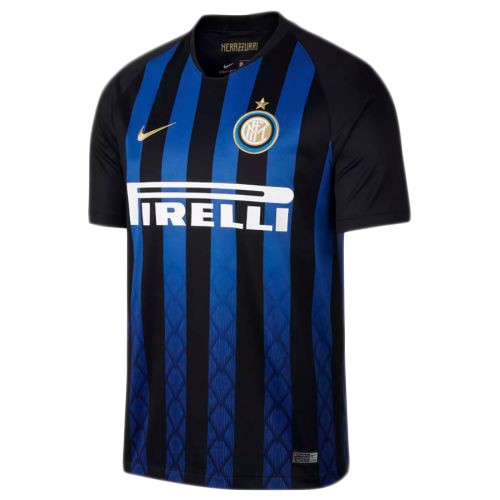 Именная футбольная футболка Inter Milan Mauro Icardi Домашняя 2018 2019 короткий рукав S(44)