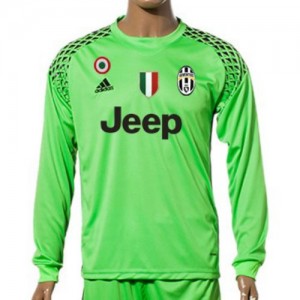 Именная вратарская футбольная футболка для детей Juventus Gianluigi Buffon Гостевая 2016 2017 короткий рукав M (рост 128 см)