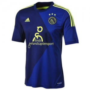 Именная футбольная футболка Ajax Donny van de Beek Гостевая 2014 2015 короткий рукав XL(50)