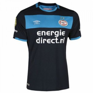 Именная футбольная футболка PSV Luuk de Jong Гостевая 2016 2017 короткий рукав XL(50)