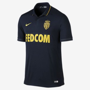 Именная футбольная футболка AS Monaco Stevan Jovetic Гостевая 2015 2016 короткий рукав XL(50)