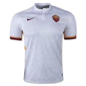 Именная футбольная футболка для детей Roma Diego Perotti Гостевая 2015 2016 короткий рукав 2XS (рост 100 см)