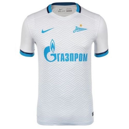 Именная футбольная футболка для детей Zenit Daler Kuzjaev Гостевая 2015 2016 короткий рукав M (рост 128 см)