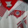 Форма сборной СССР по футболу гостевая 1990 (комплект: футболка + шорты + гетры)