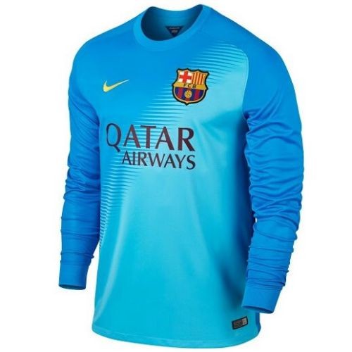 Именная вратарская футбольная футболка для детей Barcelona Marc-Andre ter Stegen Гостевая 2014 2015 короткий рукав 2XS (рост 100 см)