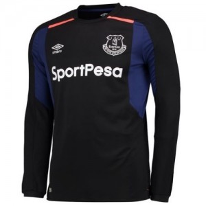 Именная вратарская футбольная футболка для детей Everton Jordan Pickford Гостевая 2017 2018 короткий рукав 2XS (рост 100 см)