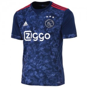 Именная футбольная футболка для детей Ajax David Neres Гостевая 2017 2018 короткий рукав 2XS (рост 100 см)