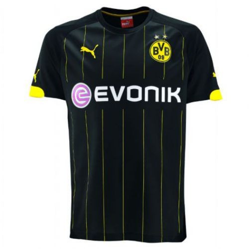Футбольная футболка для детей Borussia Dortmund Гостевая 2014 2015 короткий рукав M (рост 128 см)