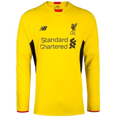 Именная вратарская футбольная футболка Liverpool Loris Karius Гостевая 2015 2016 короткий рукав 2XL(52)