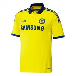 Именная футбольная футболка Chelsea Eden Hazard Гостевая 2014 2015 короткий рукав 2XL(52)