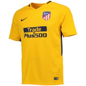 Именная футбольная футболка для детей Atletico Madrid Kevin Gameiro Гостевая 2017 2018 короткий рукав S (рост 116 см)