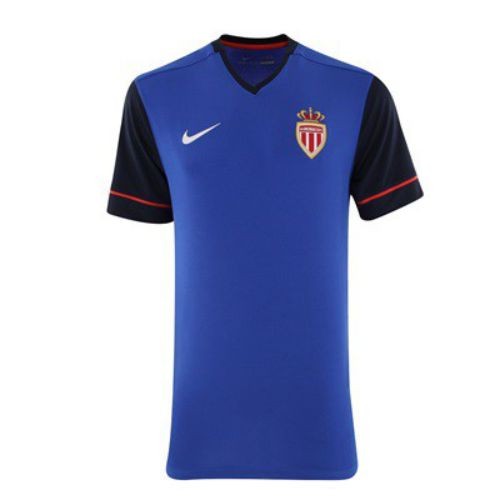 Футбольная футболка для детей Monaco Гостевая 2014 2015 короткий рукав L (рост 140 см)