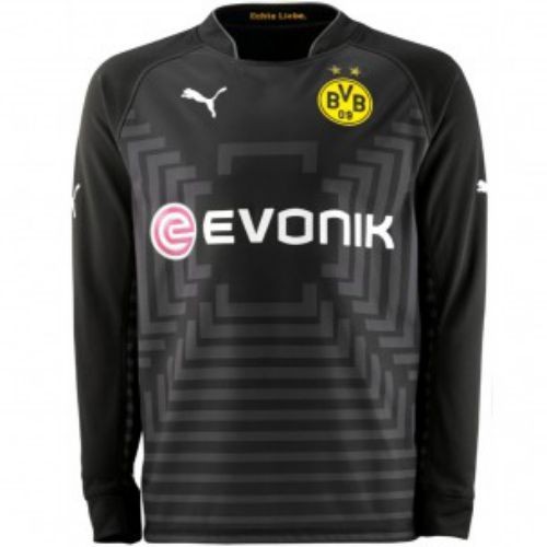 Именная вратарская футбольная футболка для детей Borussia Dortmund Roman Burki Гостевая 2014 2015 короткий рукав XL (рост 152 см)