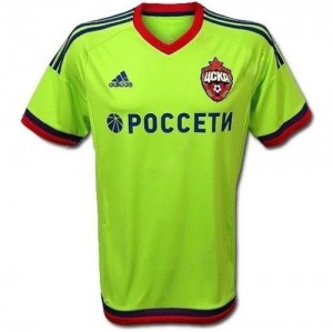 Именная футбольная футболка CSKA Moscow Alexander Golovin Гостевая 2015 2016 короткий рукав 4XL(58)