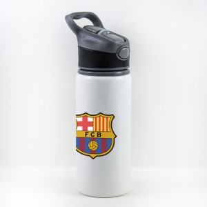 Бутылка с крышкой футбольного клуба Барселона