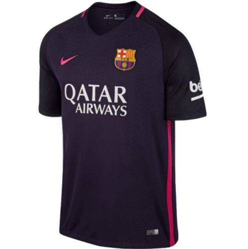 Именная футбольная футболка Barcelona Lionel Messi Гостевая 2016 2017 короткий рукав 6XL(62)