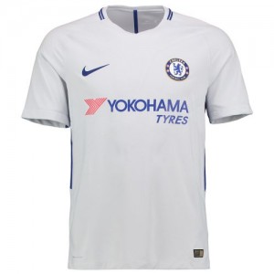 Именная футбольная футболка для детей Chelsea Eden Hazard Гостевая 2017 2018 короткий рукав XL (рост 152 см)