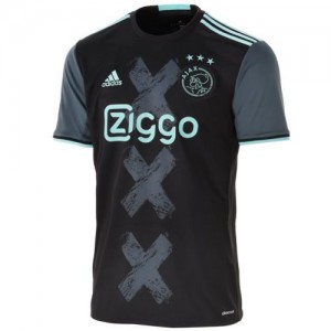 Именная футбольная футболка для детей Ajax Donny van de Beek Гостевая 2016 2017 короткий рукав 2XS (рост 100 см)