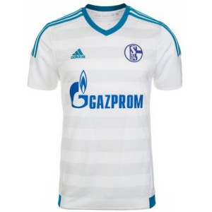 Именная футбольная футболка Schalke 04 Daniel Caligiuri Гостевая 2015 2016 короткий рукав L(48)