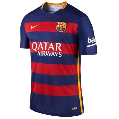 Футбольная футболка Barcelona Домашняя 2015 2016 короткий рукав M(46)