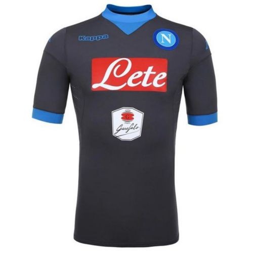 Именная футбольная футболка S.S.C. Napoli Lorenzo Insigne Гостевая 2015 2016 короткий рукав M(46)