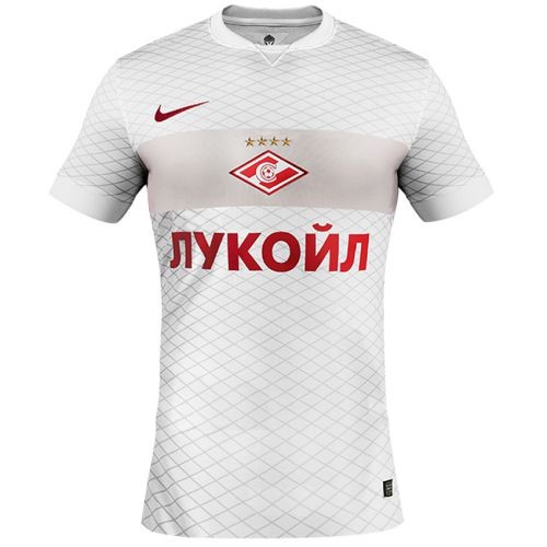 Именная футбольная футболка Spartak Moscow Luiz Adriano Гостевая 2014 2015 короткий рукав S(44)