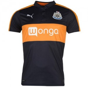 Именная футбольная футболка Newcastle United Joselu Гостевая 2016 2017 короткий рукав XL(50)