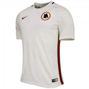 Именная футбольная футболка AS Roma Stephan El Shaarawy Гостевая 2016 2017 короткий рукав XL(50)