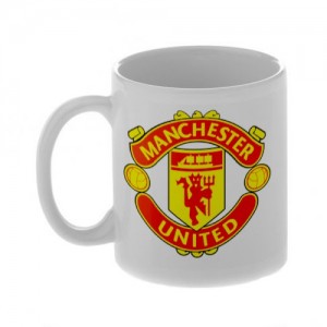 Кружка керамическая с логотипом Манчестер Юнайтед