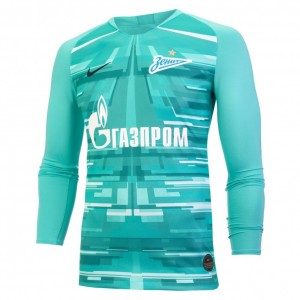 Вратарская футбольная форма для детей Zenit Домашняя 2019 2020 XL (рост 152 см)