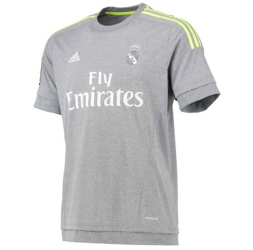 Именная футбольная футболка для детей Real Madrid Cristiano Ronaldo Гостевая 2015 2016 короткий рукав 2XS (рост 100 см)