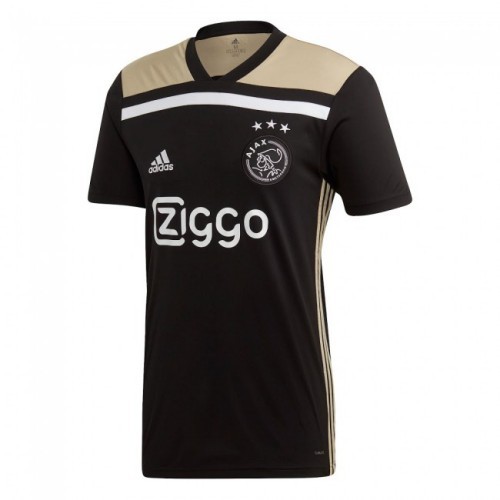 Именная футбольная футболка для детей Ajax David Neres Гостевая 2018 2019 короткий рукав 2XS (рост 100 см)