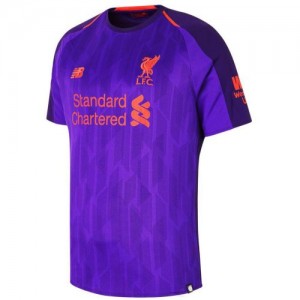 Именная футбольная футболка для детей Liverpool Roberto Firmino Гостевая 2018 2019 короткий рукав 2XS (рост 100 см)