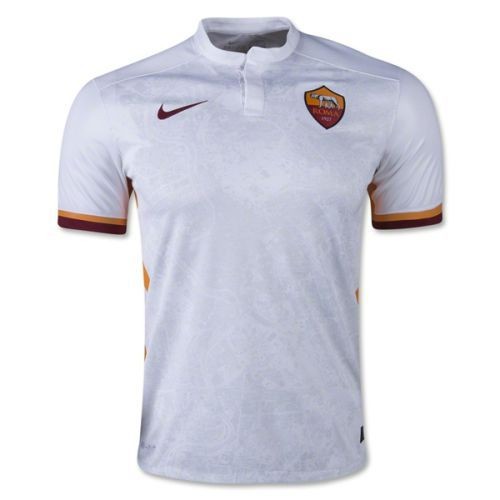 Футбольная футболка для детей Roma Гостевая 2015 2016 короткий рукав M (рост 128 см)