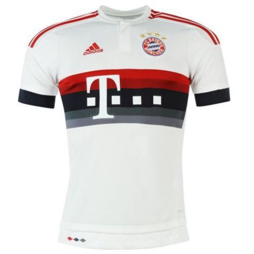 Именная футбольная футболка для детей Bayern Munich Thomas Muller Гостевая 2015 2016 короткий рукав M (рост 128 см)