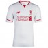 Именная футбольная футболка для детей Liverpool Mohamed Salah Гостевая 2015 2016 короткий рукав 2XL (рост 164 см)