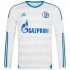 Футбольная футболка для детей Schalke 04 Гостевая 2016 2017 длинный рукав 2XS (рост 100 см)