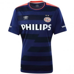 Именная футбольная футболка PSV Hirving Lozano Гостевая 2015 2016 короткий рукав 2XL(52)