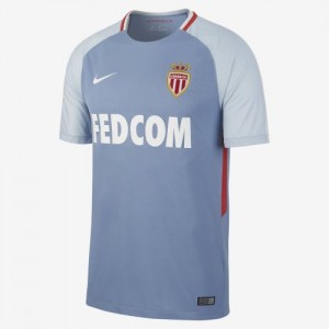 Именная футбольная футболка для детей AS Monaco Ronnie Lopes Гостевая 2017 2018 короткий рукав XS (рост 110 см)