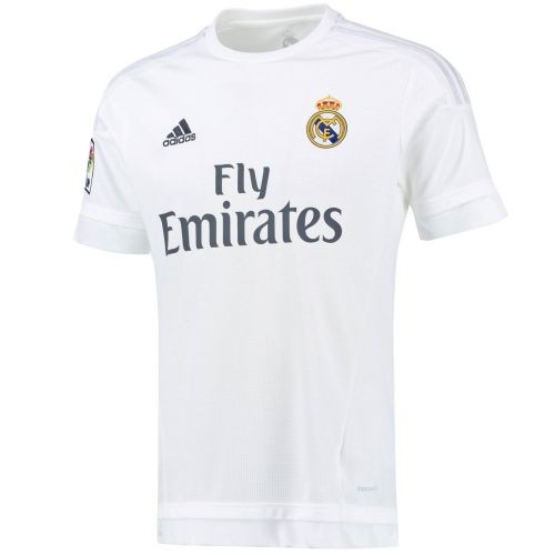 Именная футбольная форма для детей Real Madrid Cristiano Ronaldo Домашняя 2015 2016 короткий рукав XS (рост 110 см)