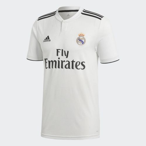 Именная футбольная футболка для детей Real Madrid Cristiano Ronaldo Домашняя 2018 2019 короткий рукав 2XS (рост 100 см)
