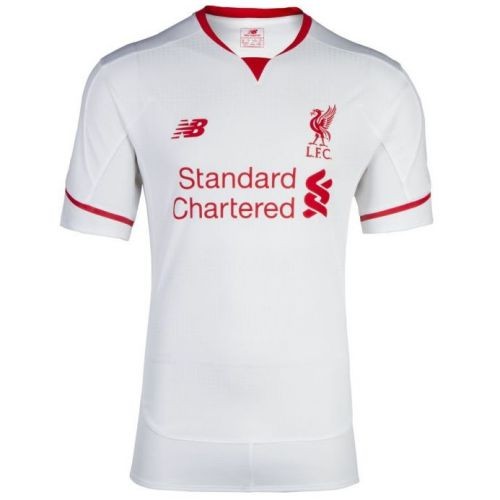 Именная футбольная футболка Liverpool Mohamed Salah Гостевая 2015 2016 короткий рукав 6XL(62)