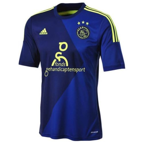 Именная футбольная футболка Ajax Klaas-Jan Huntelaar Гостевая 2014 2015 короткий рукав 7XL(64)