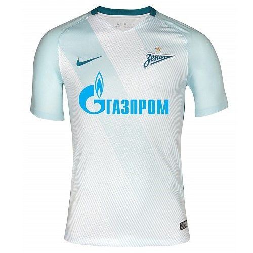 Футбольная футболка Zenit Гостевая 2016 2017 короткий рукав L(48)