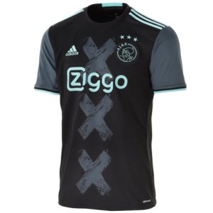 Именная футбольная футболка Ajax Donny van de Beek Гостевая 2016 2017 короткий рукав S(44)