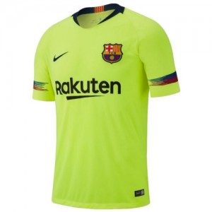 Именная футбольная футболка для детей Barcelona Paulinho Гостевая 2018 2019 короткий рукав 2XS (рост 100 см)