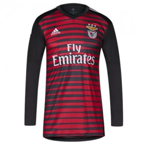 Именная вратарская футбольная футболка для детей Benfica Bruno Varela Гостевая 2018 2019 короткий рукав XS (рост 110 см)