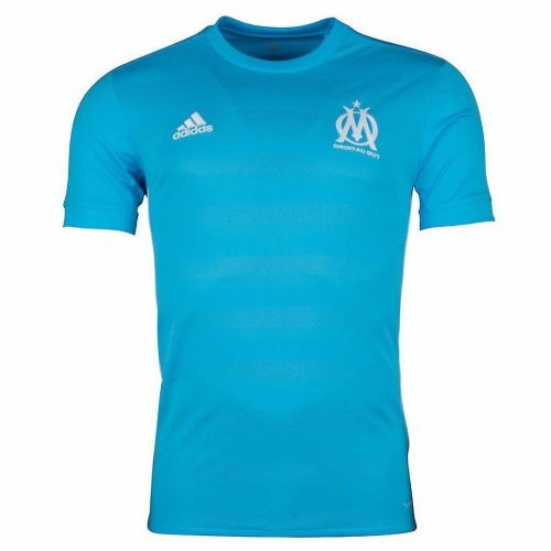 Футбольная футболка для детей Marseille Гостевая 2017 2018 короткий рукав 2XS (рост 100 см)